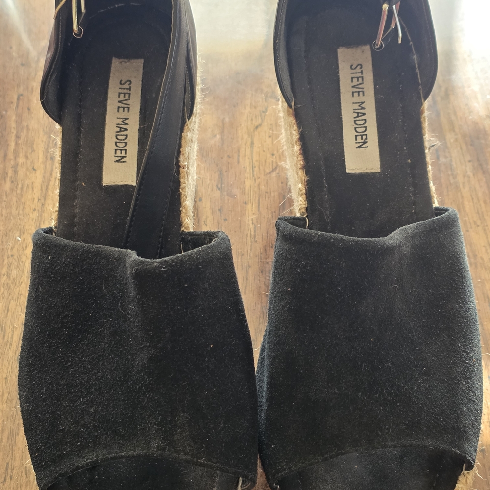 Steve Madden Black Women's Shoes